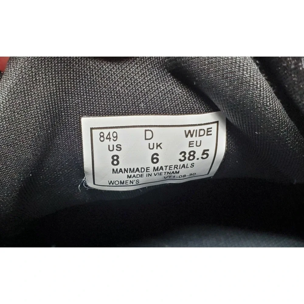 Orthofeet Francis Shoes Womens 8 D WIDE Black No Tie Comfort Sneaker 849 - Picture 12 of 13